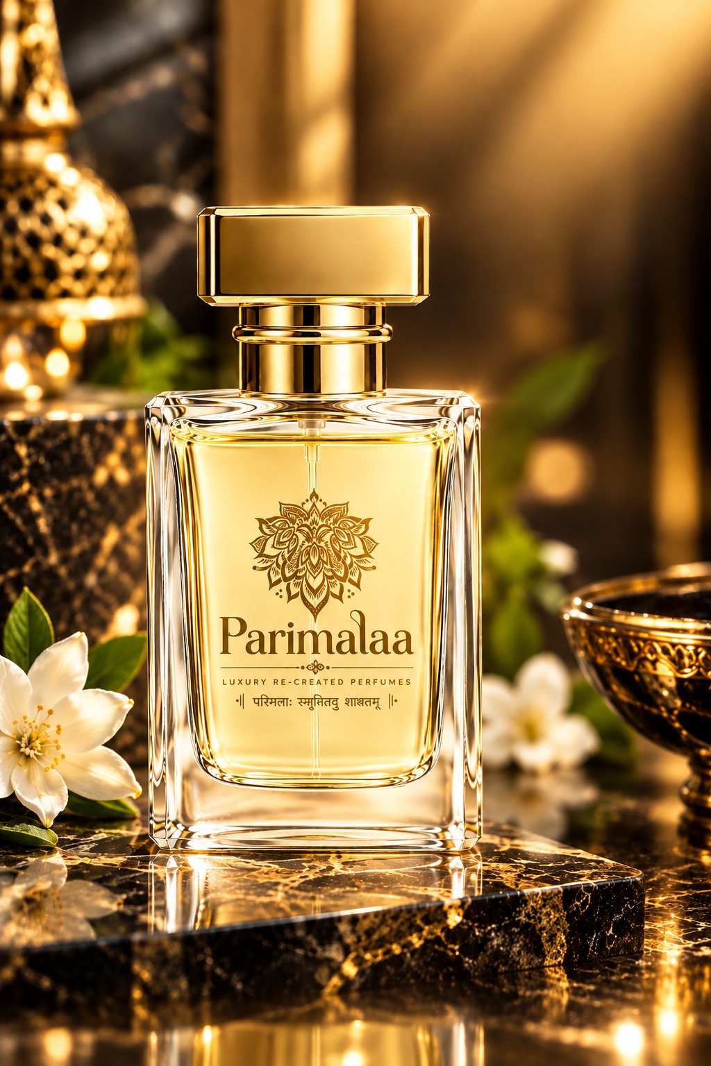 PM MUSK perfume bottle